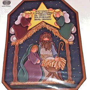 Ragamuffins Angels Unaware Iron On Transfer Nativity Christmas VTG 90s Crafting